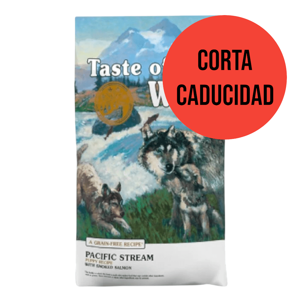 CORTA CADUCIDAD Taste Of The Wild Pacific Stream Puppy Sálmon Ahumado 12.7kg - AniMALL