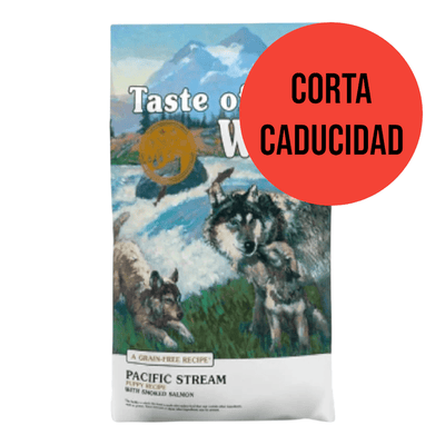 CORTA CADUCIDAD Taste Of The Wild Pacific Stream Puppy Sálmon Ahumado 12.7kg - AniMALL