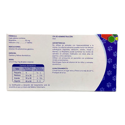 InnoPharma Ulcetrat 50 mg Caja con Blister 10 Tabletas