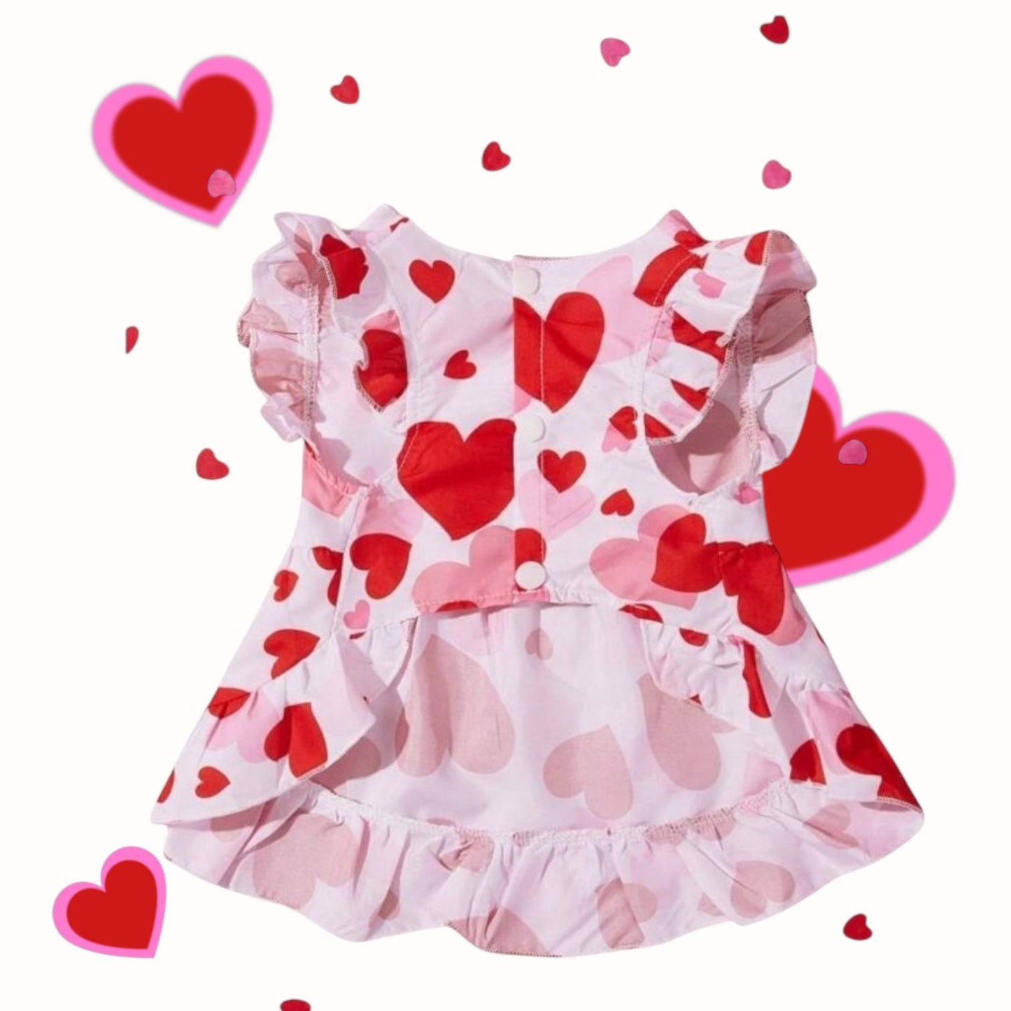 Vestido de Corazones M - AniMALL