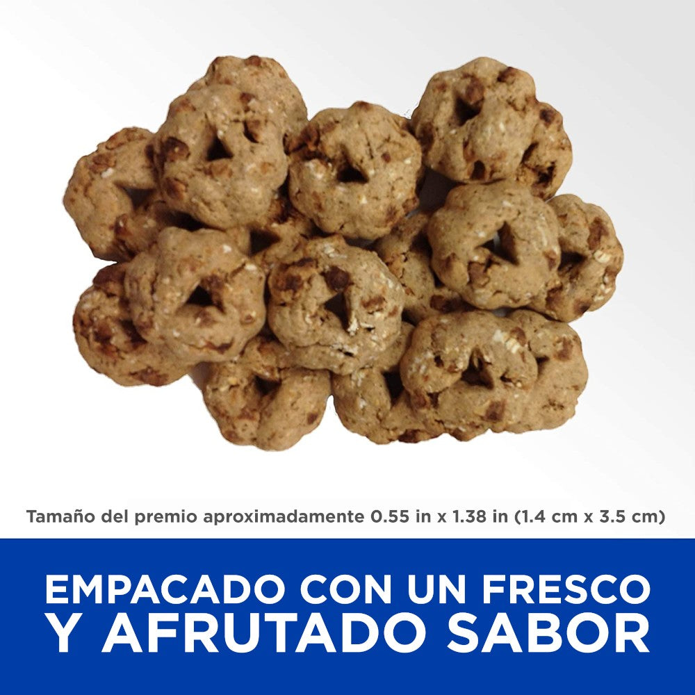 Hill's Natural Fruity Crunchy Snacks, premios para perro con manzana y avena para perro 230g