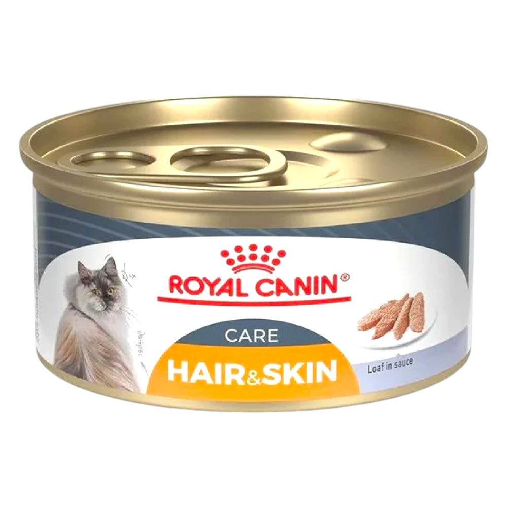 24 Latas Royal Canin Gato Hair and Skin Care 85 gr