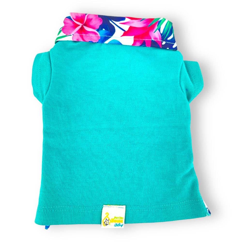 Playera Polo Bora Aqua Talla 0 - AniMALL