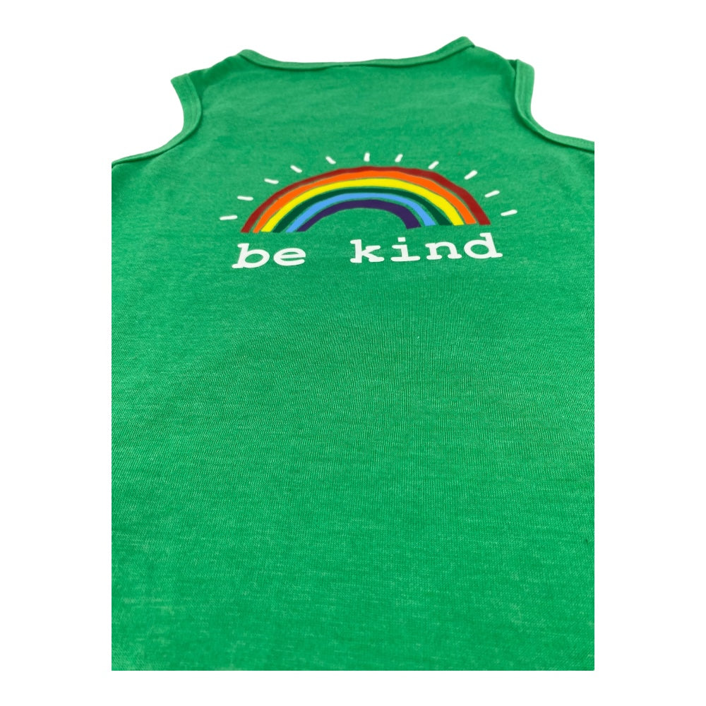 Playera Be Kind Verde Talla 3