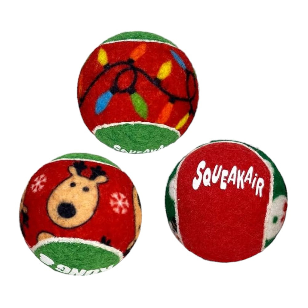 Juguete Navidad Squeakair 6 pelotas Chicas