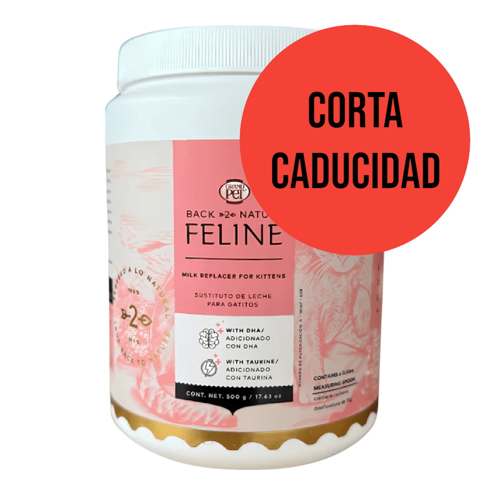 CORTA CADUCIDAD Back2Nature Sustituto de Leche Gato 500 gr - AniMALL