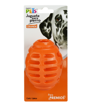 Fancy Pets Juguete Balón De Rugby Grande - Naranja