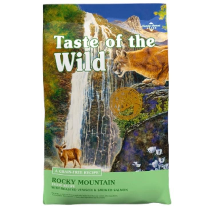 Taste Of The Wild Rocky Mountain Feline Venado Asado y Salmon Ahumado 2.28 kg