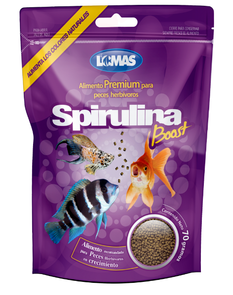 Alimento Spirulina Boost 70 Gr