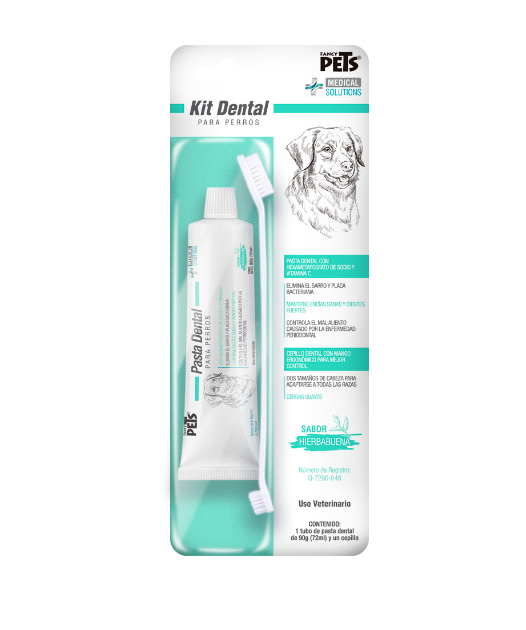 MS Kit Dental Antisarro para Perros Fancy Pets