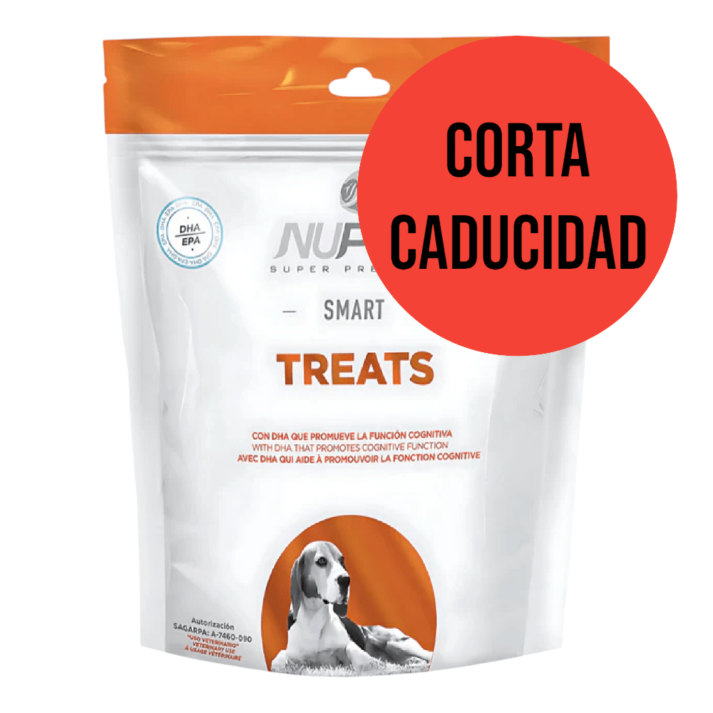 CORTA CADUCIDAD 5 Bolsas Treats Smart 180 gr - AniMALL