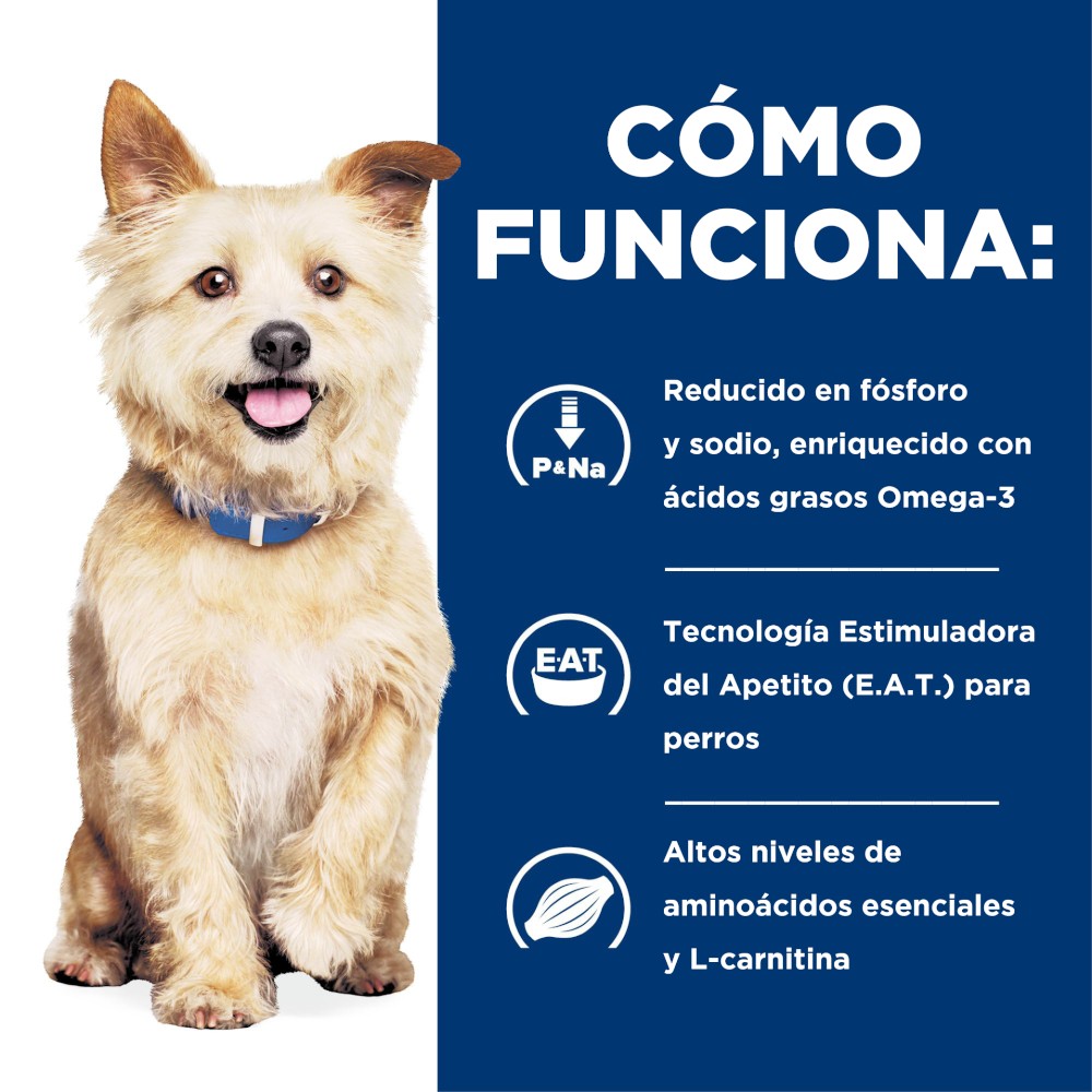 Hill's Prescription Diet k/d, Cuidado Renal, para Perro, 1.5 Kg