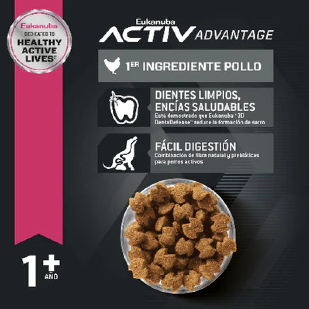 Eukanuba Alimento Seco para Perro Adulto Razas Pequeñas 2.04 kg