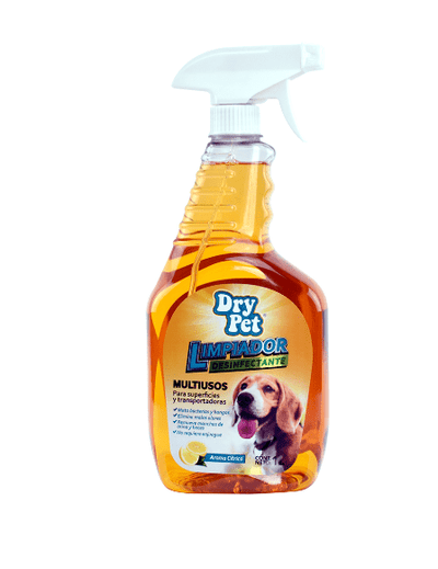 Dry Pet Limpiador Desinfectante Multiusos Aroma Citrico 1L - AniMALL