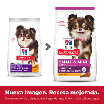 Hill's Science Diet Perro Sensitive Skin&Stomach Small&Mini 6.8Kg