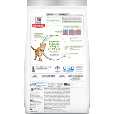 Hill's Science Diet Croquetas Gato Senior Vitality 1.4Kg