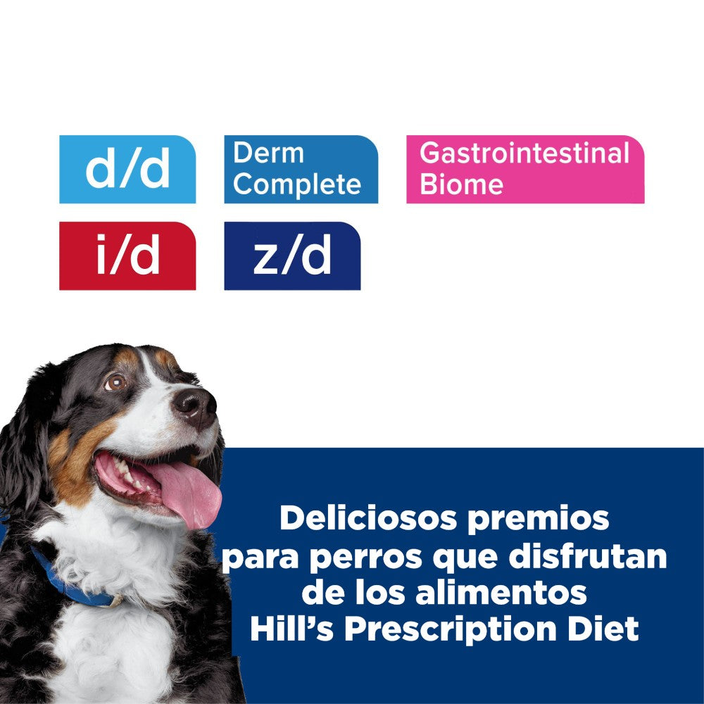 2 Pzas Hill's Prescription Diet Hypoallergenic Treats, Premios Hipoalergénicos para Perro, 340 g