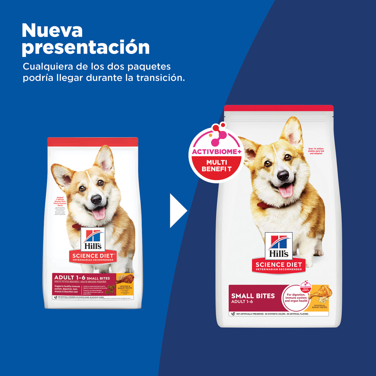 Hill's Science Diet Adulto Small Bites Sabor Pollo para Perro 6.8Kg