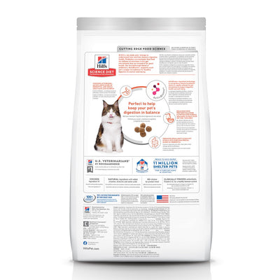 Hill's Science Diet Perfect Digestion, alimento de cuidado digestivo para gato adulto 5.9Kg - AniMALL