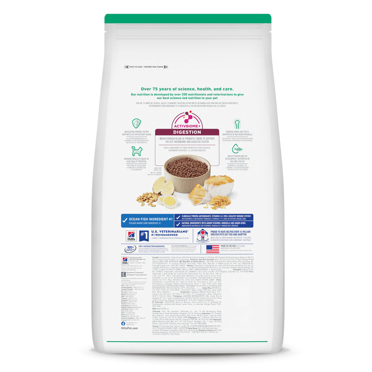 Hill's Science Diet Kitten Sabor Pescado Marino 1.5Kg
