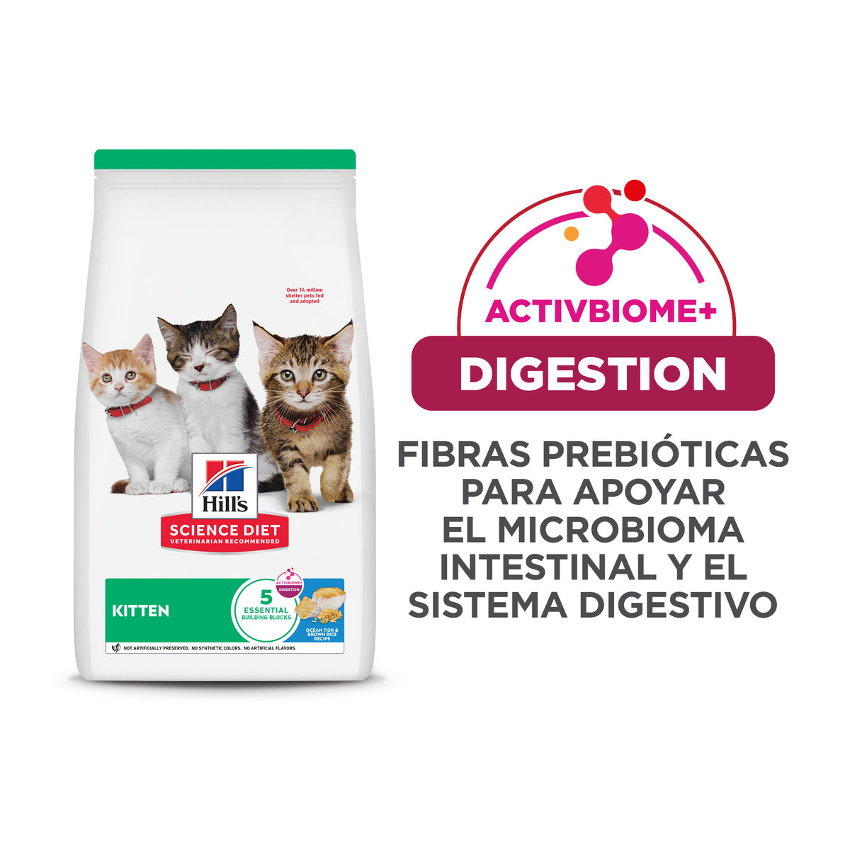 Hill's Science Diet Kitten Sabor Pescado Marino 1.5Kg