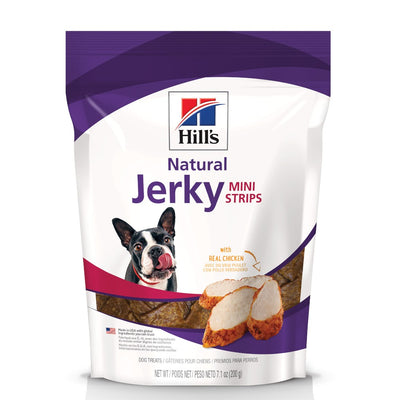 Hill's Natural Jerky Mini Strips, premios para perro con pollo sin conservadores 200g - AniMALL