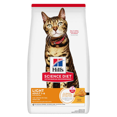 Hill's Science Diet Croquetas Gato Light Adult 3.2Kg