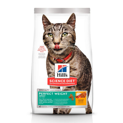 Hill's Science Diet Perfect Weight, alimento de control de peso para gato adulto 6.8Kg - AniMALL