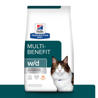 Hill's Prescription Diet wd, Manejo PesoGlucosa, para Gato, 3.9 Kg - AniMALL