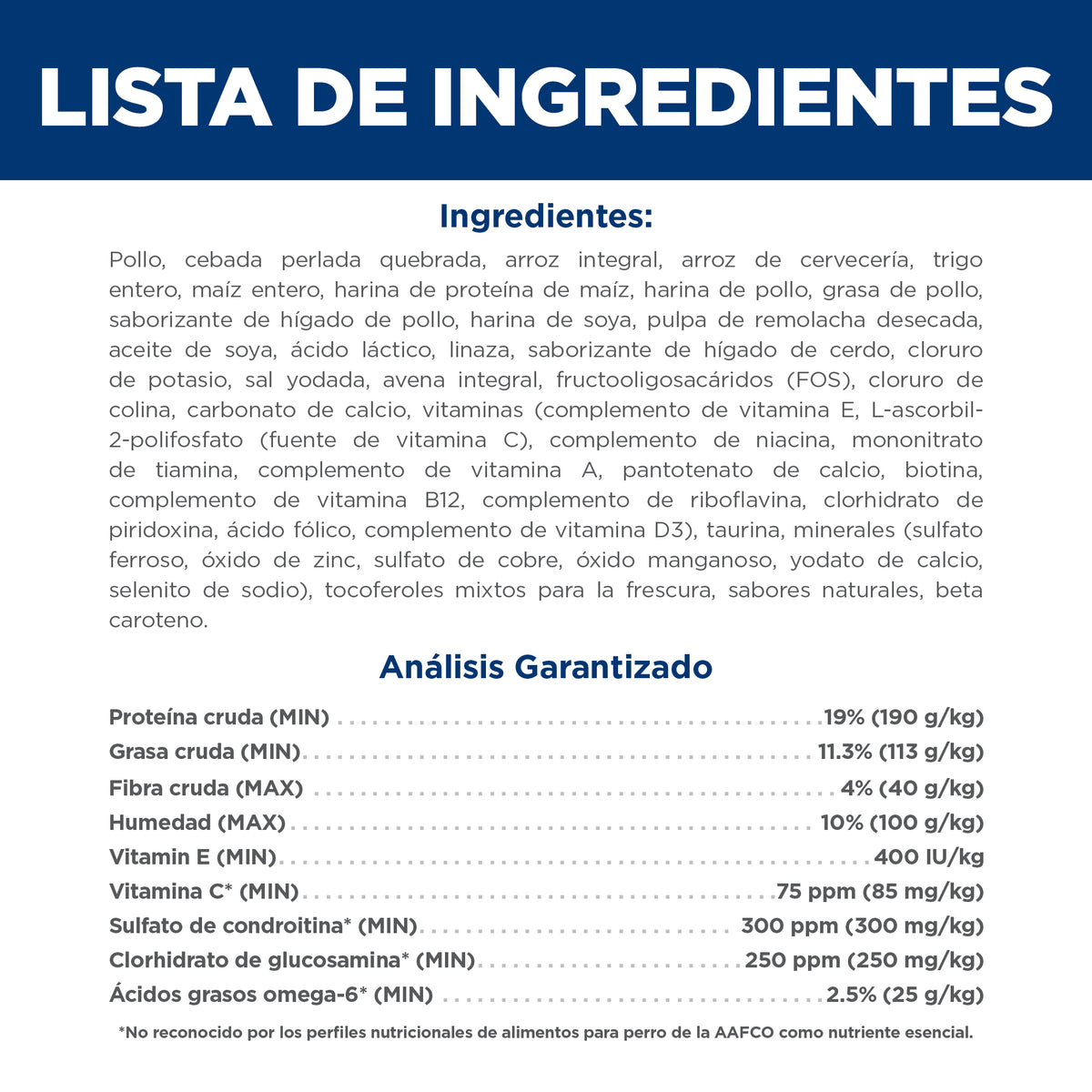 Hill's Science Diet Adult Large Breed Alimento para Perro Adulto raza grande 15 Kg