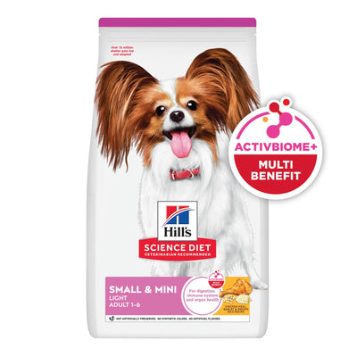 Hill's Science Diet Croquetas Light Adult Small and Mini 2Kg