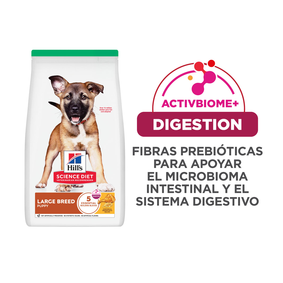 Hill's Science Diet Puppy Large Breed, Alimento para Perro Cachorro Razas Grande Sabor Pollo 7Kg