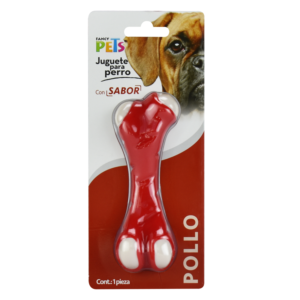 Juguete Dental Hueso sabor Pollo Mediano Fancy Pets