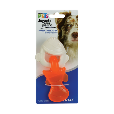 Juguete Dental Hueso/Pescado Entrelazado, Fancy Pets