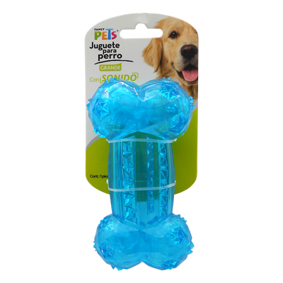 Juguete Hueso Prisma Grande con Sonido, Fancy Pets