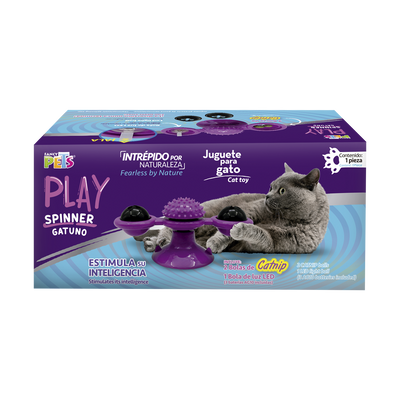 Juguete Spinner con Catnip Fancy Pets