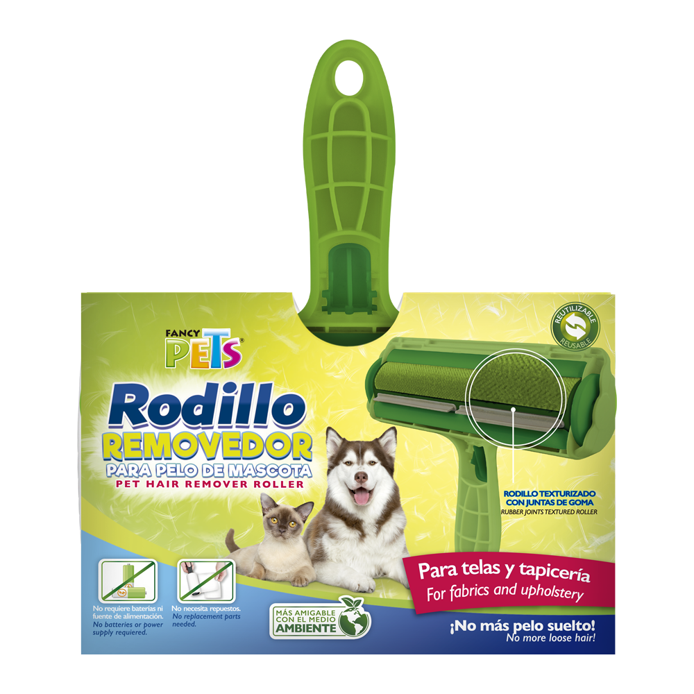 Rodillo Removedor para Pelo de Mascota, Fancy Pets