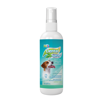 Spray Dental Para Perro 125 Ml, Sabor Menta, Fancy Pets