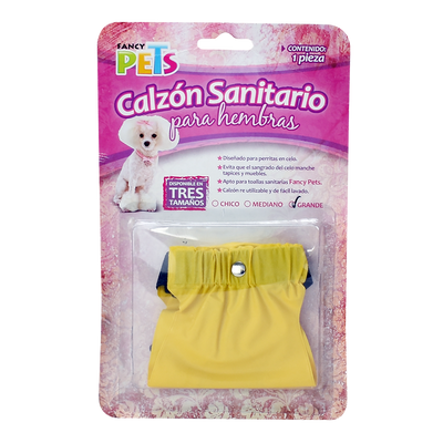 Calzón Sanitario Grande para Hembras (1 Pieza), Fancy Pets