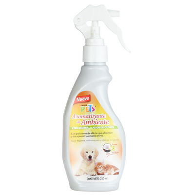 Aromatizante (Aroma a Coco) con Neutralizador de Olores 250 Ml., Fancy Pets