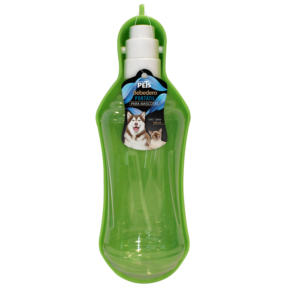 Fancy Pets Bebedero Portatil para Viaje 500 ml