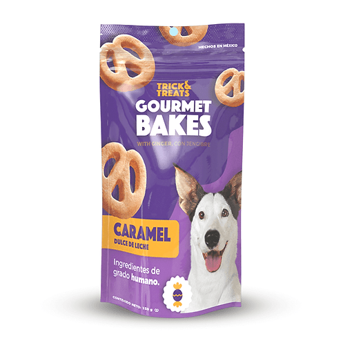 Trick & Treats Gourmet Bakes para Perro sabor Dulce de Leche 150 Gr. - AniMALL