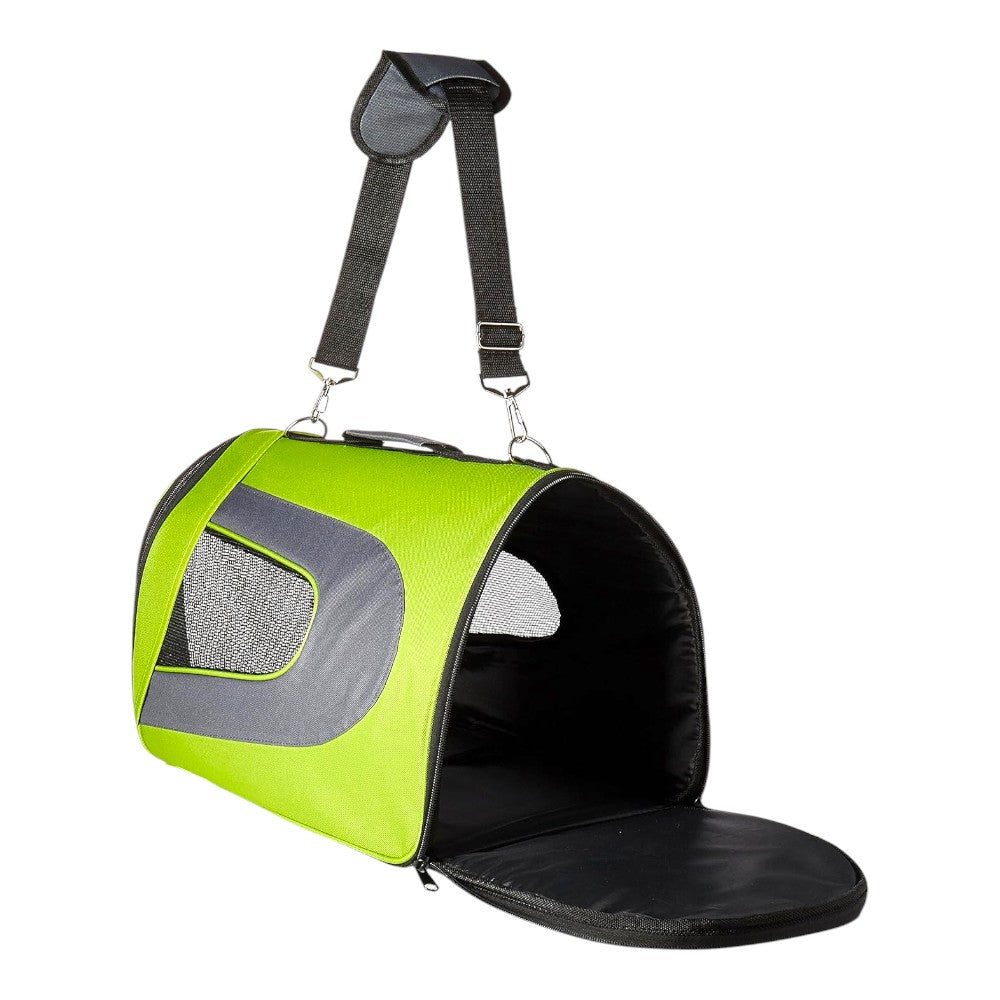 Fancy Pets Transportadora de Tela Fashion Verde Grande