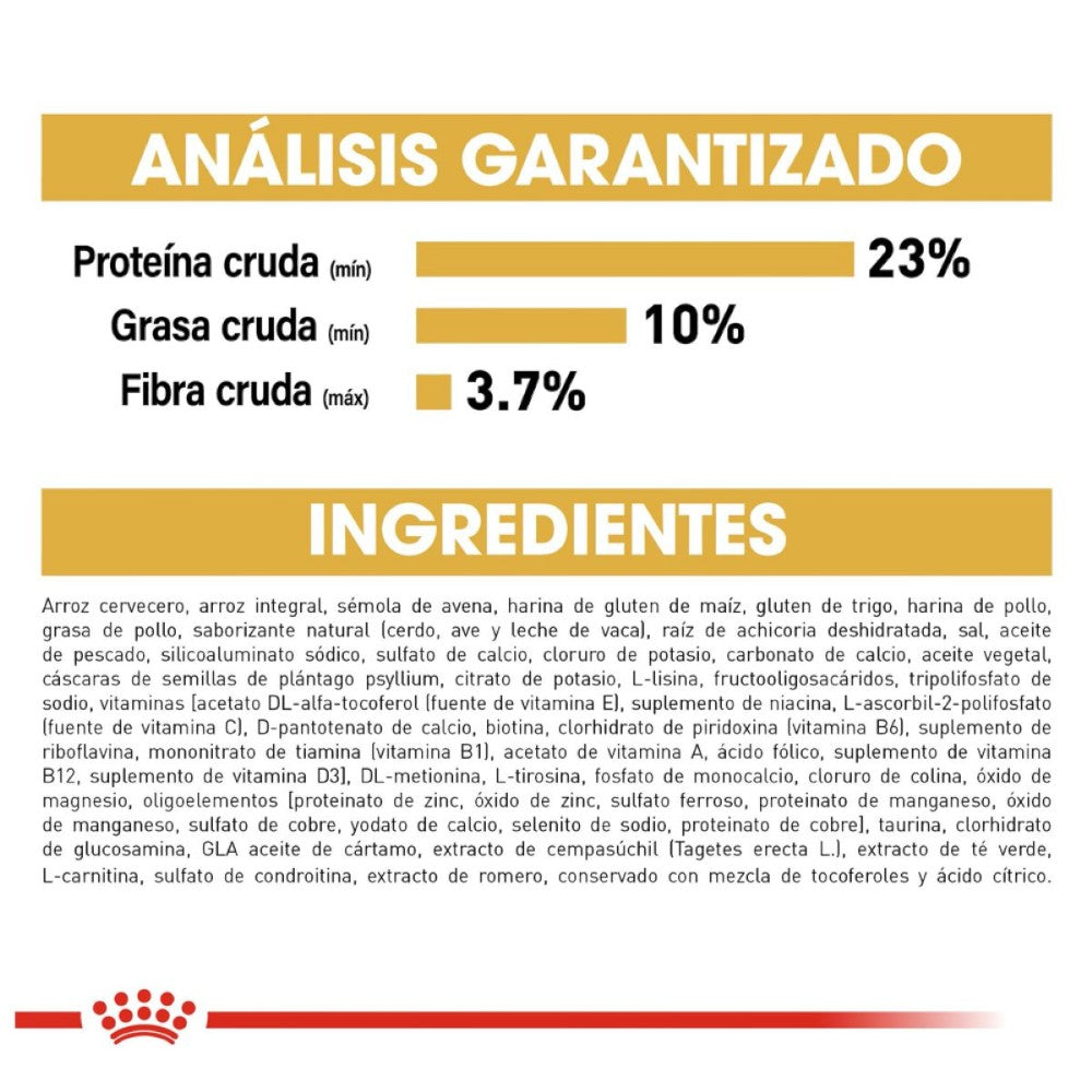 Royal Canin Perro Schnauzer Miniatura Adulto 4.5 kg