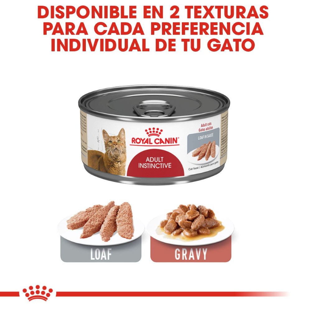 Lata Royal Canin Adult Instinctive Gato Loaf in Sauce 145 gr