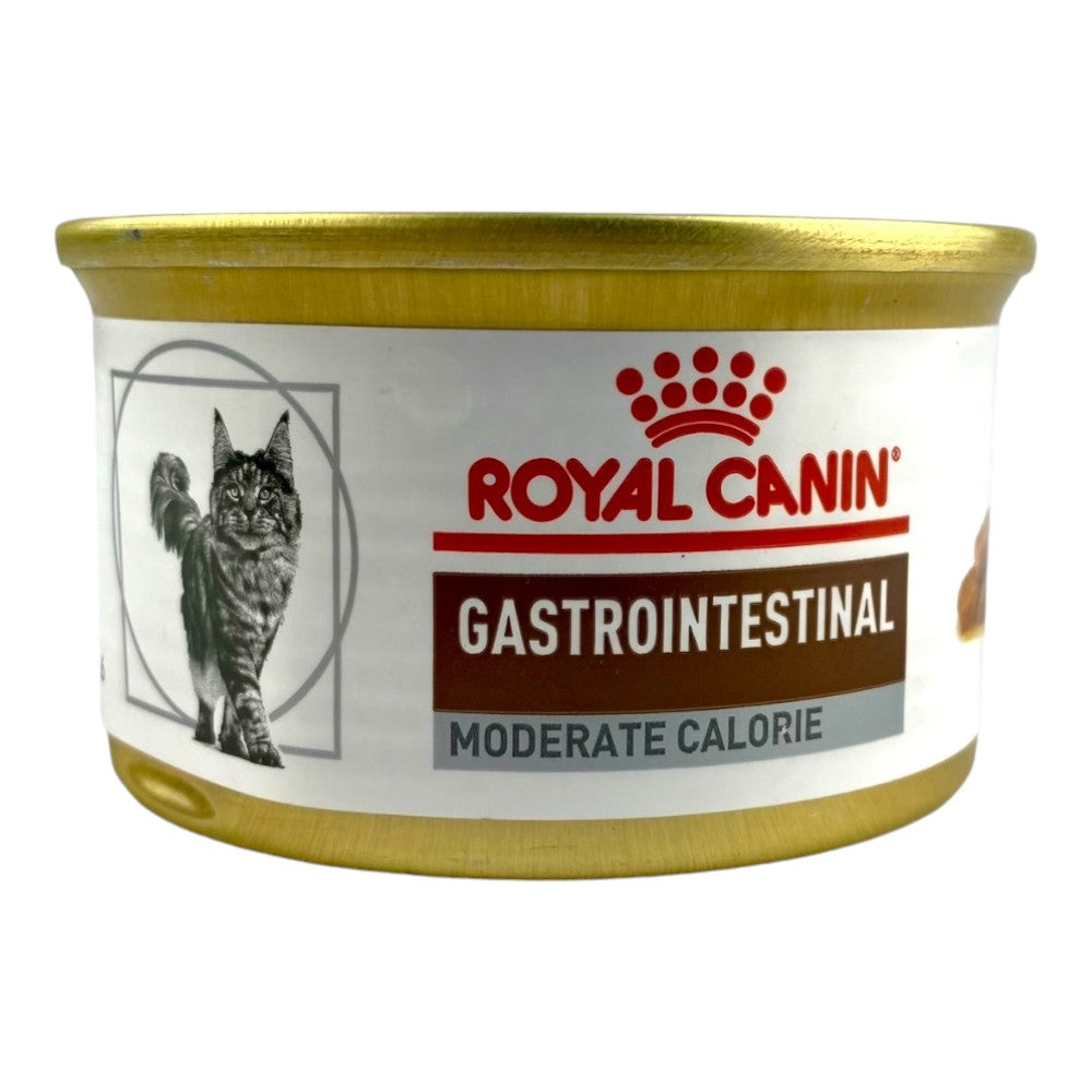 Lata Royal Canin Vet Felino Gastrointestinal Moderate Calorie 85 gr