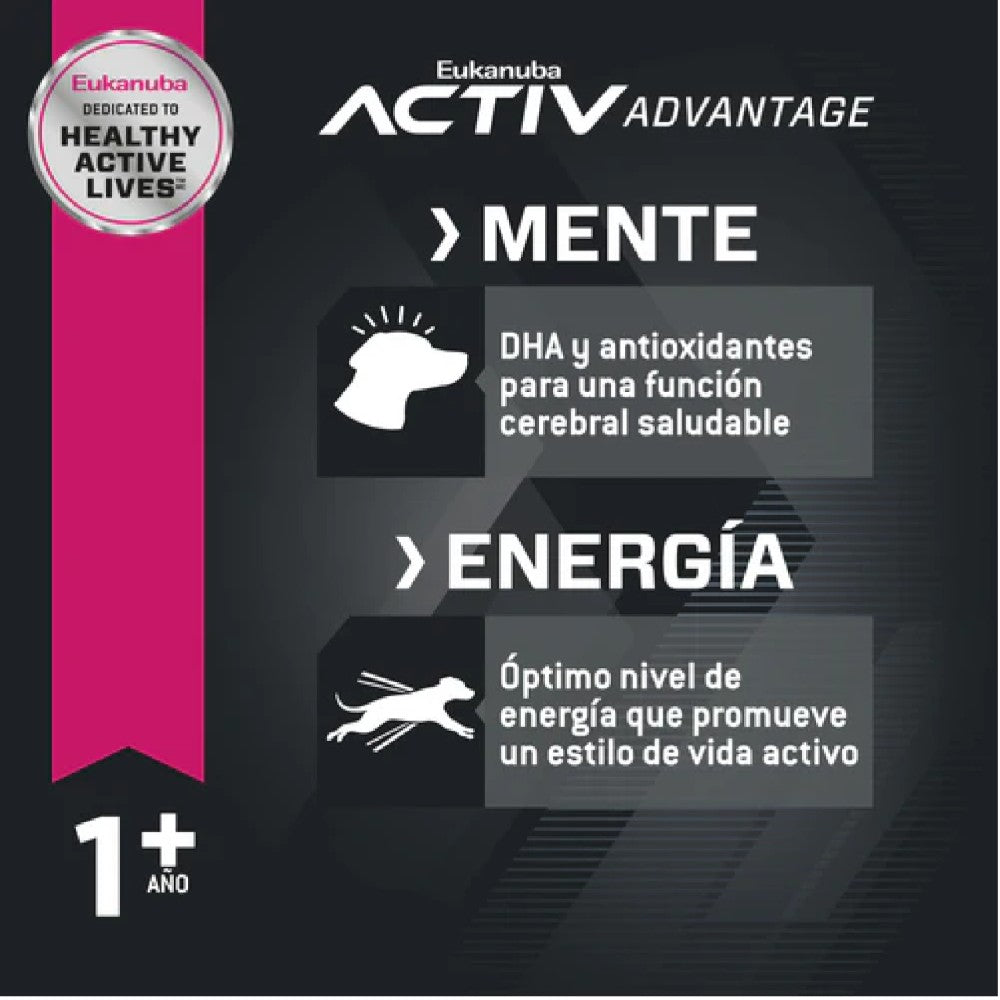 12 Latas Alimento Húmedo Perro Adulto Cordero y Arroz 370 gr