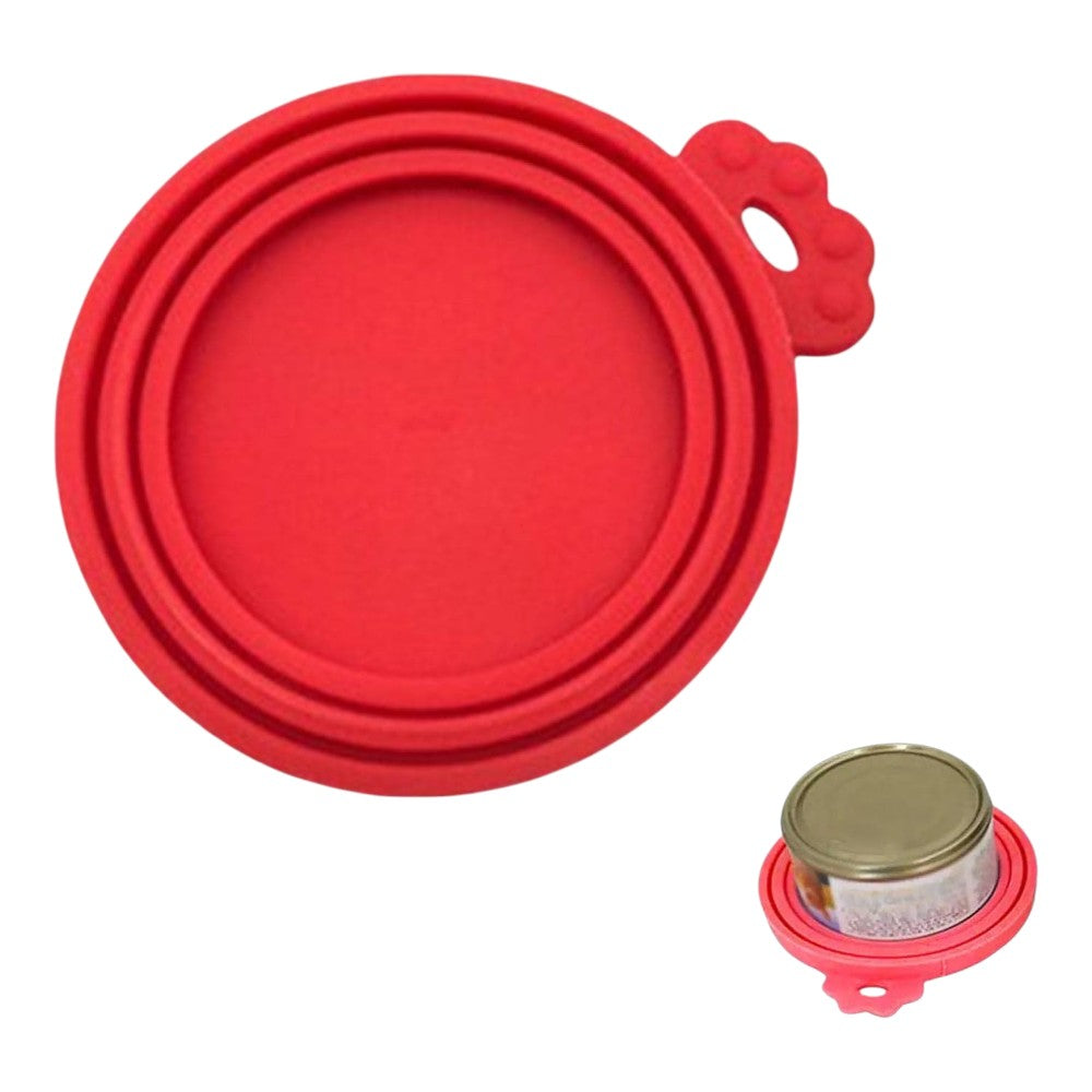 Tapas para Lata 3 Medidas Color Rojo
