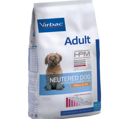 Virbac HPM Dog Adult Neutered Small & Toy 3 Kg