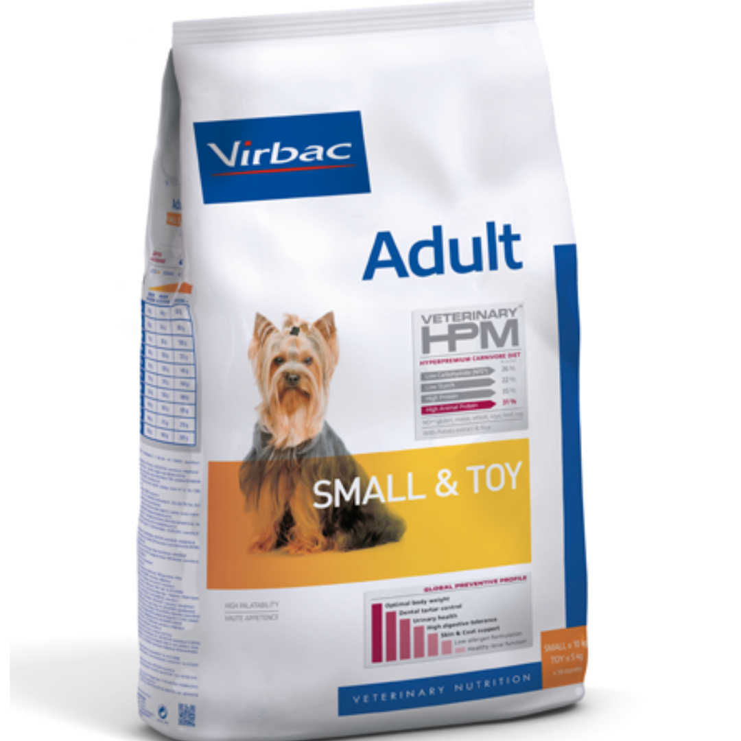 Virbac HPM Dog Adult Small & Toy 3 Kg